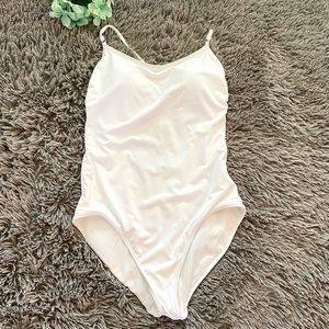 Athleta One Piece Swimwear Small  White